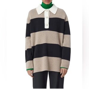 CLOSED Striped Polo Knit